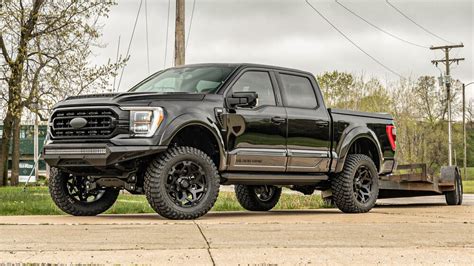 2021 Ford F-150 Blacks Ops Lifted Truck Flaunts Huge Tires, Fox Shocks - autoevolution