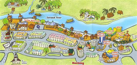 Cats City Hornbill Land: KUCHING WATERFRONT HISTORY AND ATTRACTIONS