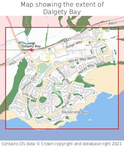 Where is Dalgety Bay? Dalgety Bay on a map