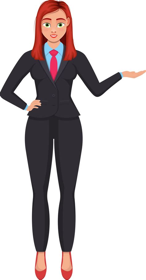 Business woman clipart design illustration 9400804 PNG