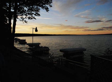 Hubbard Lake Sunset Photograph by Gary Wonning | Fine Art America