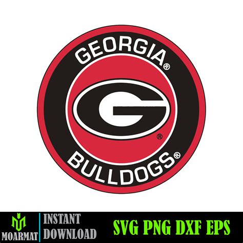 Georgia Bulldogs Logo Svg,Bulldogs Team Svg,Cricut Cutting F - Inspire Uplift