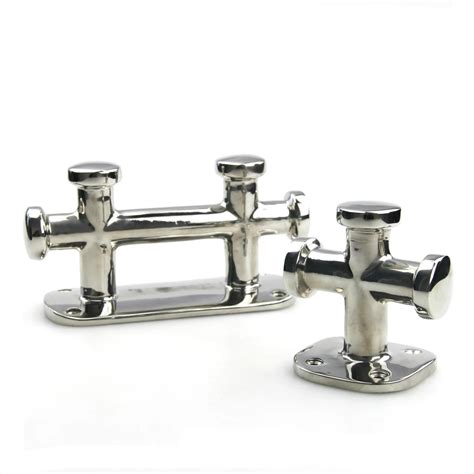 Stainless Steel Marine Double Cross Bollard - Buy Marine Bollard Cleats,Mooring Bollard,Marine ...