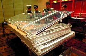 A 9’ Crystal Piano from Heintzman Pianos for $3.22 Million - Vagablond