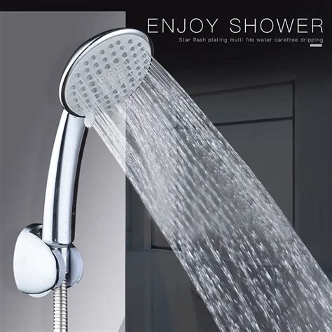 1 PC Shower Head Home Bathroom Hand Shower High Pressure Adjustable Shower Head Top Spray 5 ...