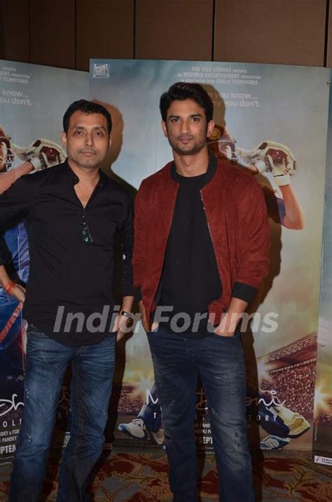 Sushant Singh Rajput and Neeraj Pandey Promotes 'M.S. Dhoni: The Untold Story' Media