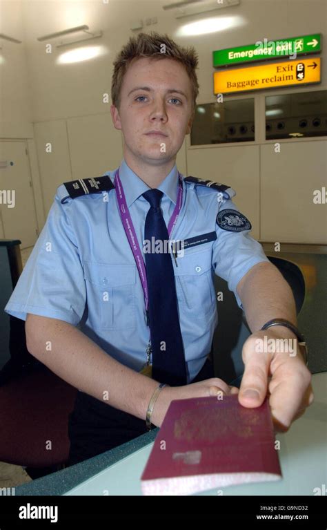 Immigration Service launches new uniform Stock Photo - Alamy