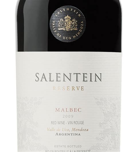 Salentein Reserve Malbec 2009 - Expert wine ratings and wine reviews by ...