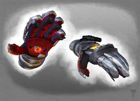 Power Glove -Prop design by prodriguez01 on DeviantArt