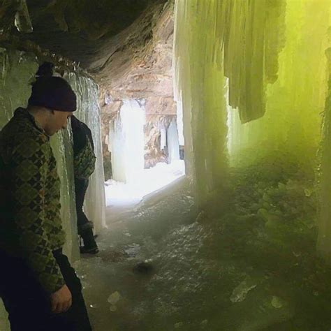 The Upper Peninsula’s Eben Ice Caves: Winter Hiking 101