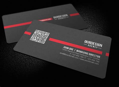 Rounded Corner QR Code Business Card by glenngoh on DeviantArt