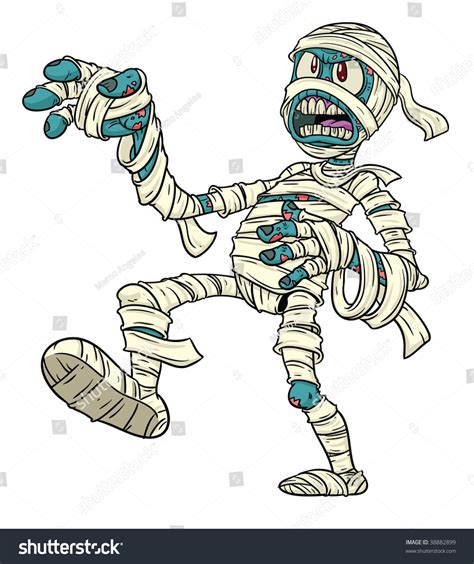 Cartoon Halloween Mummy. Stock Vector Illustration 38882899 : Shutterstock