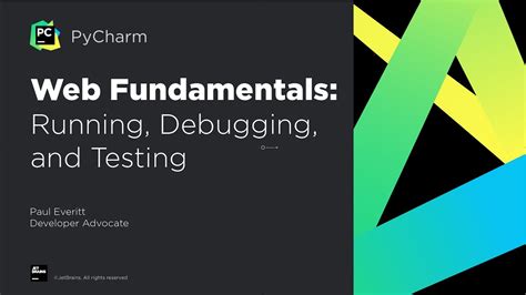 Web Fundamentals in PyCharm - Part 2 - YouTube