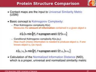 Protein Structure Alignment and Comparison | PPT