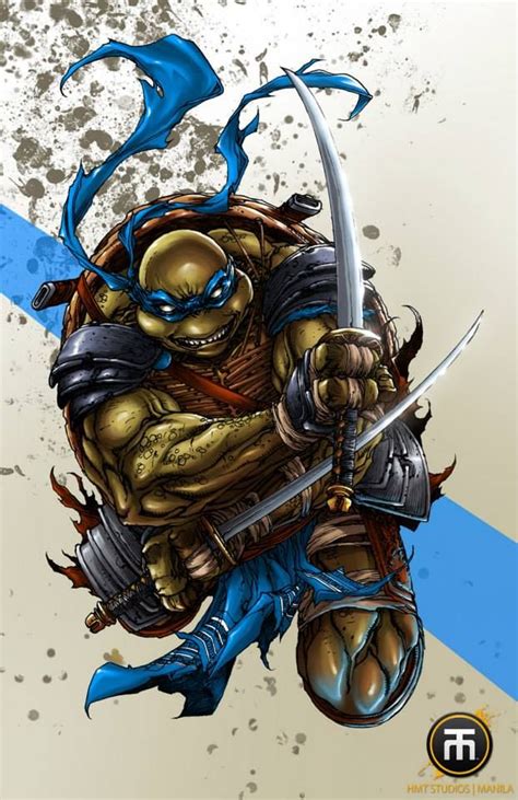 Teenage Mutant Ninja Turtles - Leonardo by Harvey Tolibao * How they Should've looked Comic ...