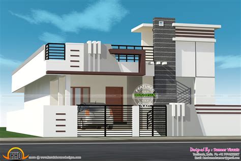 Front Elevation Indian Style Single Floor House Design ~ Designs Kerala ...