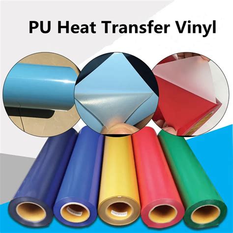 30cm*200cm PU Material Heat Transfer Vinyl Cutting FilmT shirt Vinyl ...