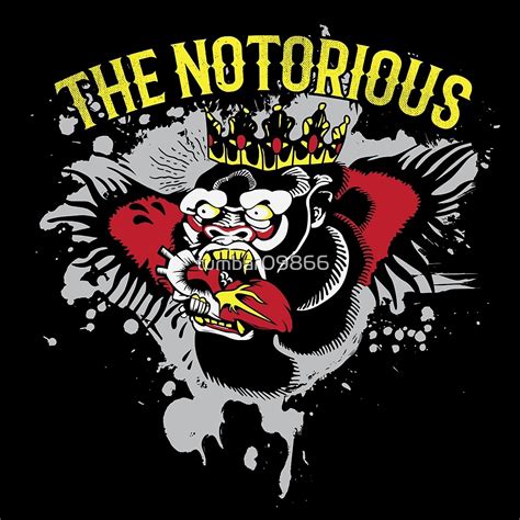 "THE NOTORIOUS LOGO" by tumbar09866 | Redbubble