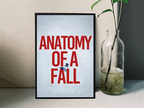 Anatomy of a Fall Movie Poster Film/room Decor Wall Art/poster Gift ...