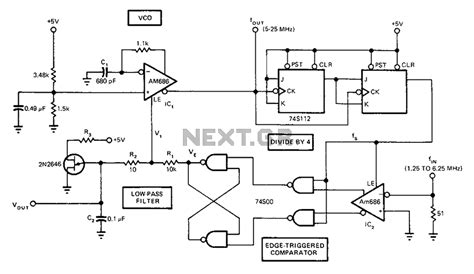 Full-band phase locked loop circuit diagram fast under PLL Circuits ...