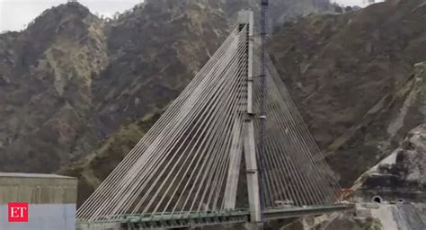 India's first 'cable-stayed rail bridge' on Anji River in Jammu and Kashmir is close to ...