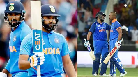 Rohit Sharma With Shikhar Dhawan Or K.L. Rahul: Which Is The Best ...