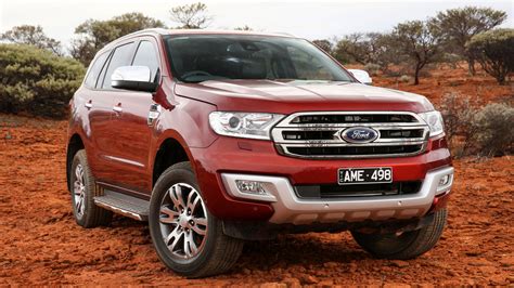 Car Ford Ford Everest Mid-Size Car Red Car SUV 4K HD Cars Wallpapers ...