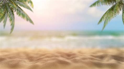 Beach Zoom Virtual Background Video | Virtual, Background, Beach