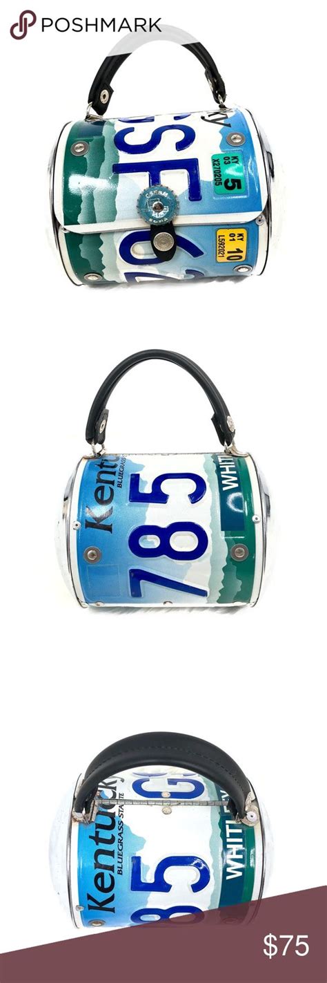 Little Earth Kentucky License Plate Mini Handbag