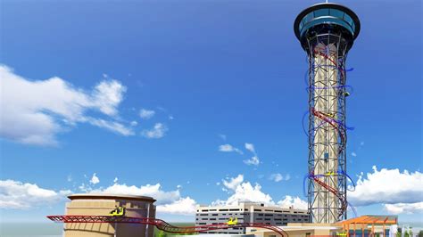 Skyscraper at SkyPlex Orlando World's Tallest Roller Coaster ...