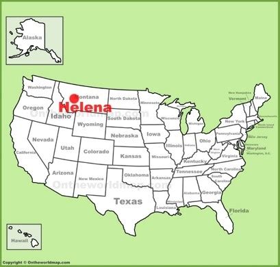 Helena Maps | Montana, U.S. | Maps of Helena