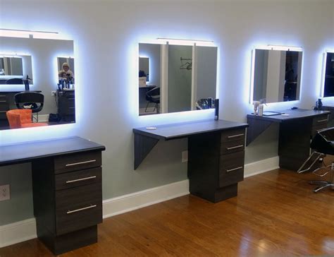 MIRROR Backlight LED - Back Light Hair Salon Mirror KIT - Decoration Deco Wall