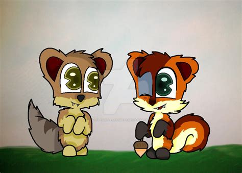 Scrat x Scratte chibi by ZalyHeartlessTigress on DeviantArt