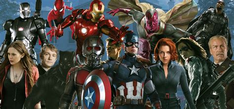 Characters of Captain America:Civil War. What a lineup! : r/marvelstudios