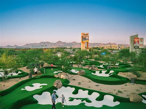 Tiger Woods Mini Golf Scottsdale at Popstroke Salt River