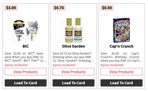 Over $200 in New ShopRite eCoupons – Save on Olive Garden, Cap’n Crunch, Bic & More! | Living ...