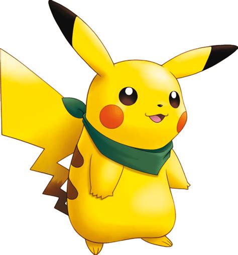 #Pikachu Pokemon Mystery Dungeon Explorers of Sky from the official artwork set for # ...