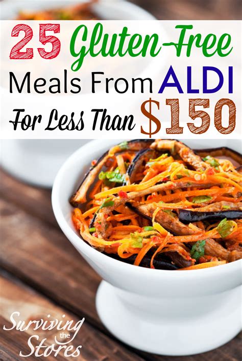 How To Make 25 Gluten-Free Meals From ALDI For Under $150!! - Surviving The Stores™