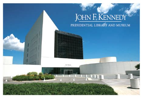 JFK Library Building Magnet