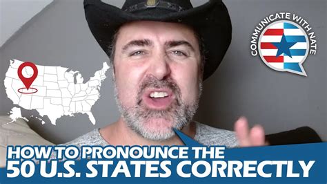 How to pronounce the 50 US states correctly - YouTube