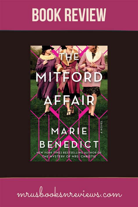 The Mitford Affair by Marie Benedict – New Bestselling author