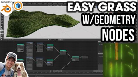 EASY GRASS in Blender with Geometry Nodes! - YouTube