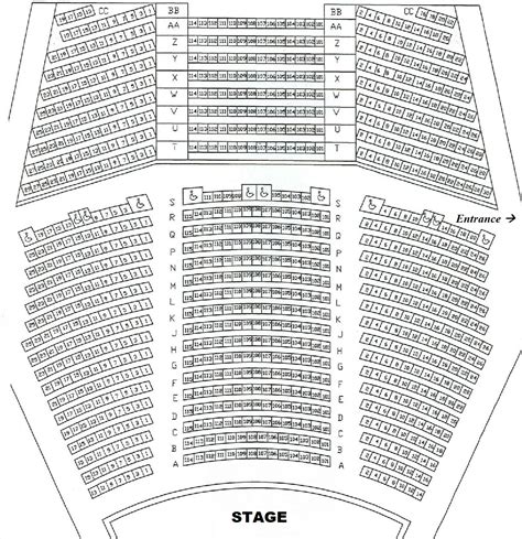 Auditorium Seating Chart | Brokeasshome.com