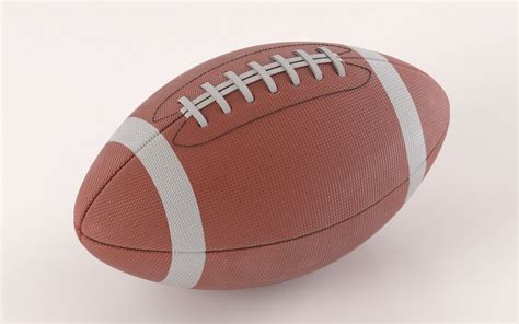 American Football Ball 3D model | CGTrader