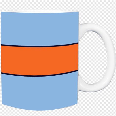 Coffee cup Cafe Mug, Race stripes, cafe, orange, electric Blue png | PNGWing