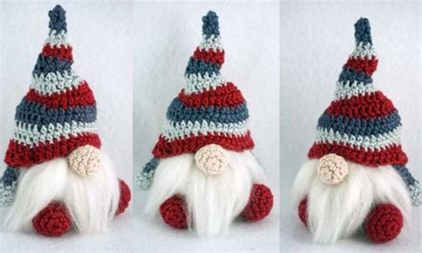 Easy Christmas Gnome Free Crochet Pattern | Your Crochet