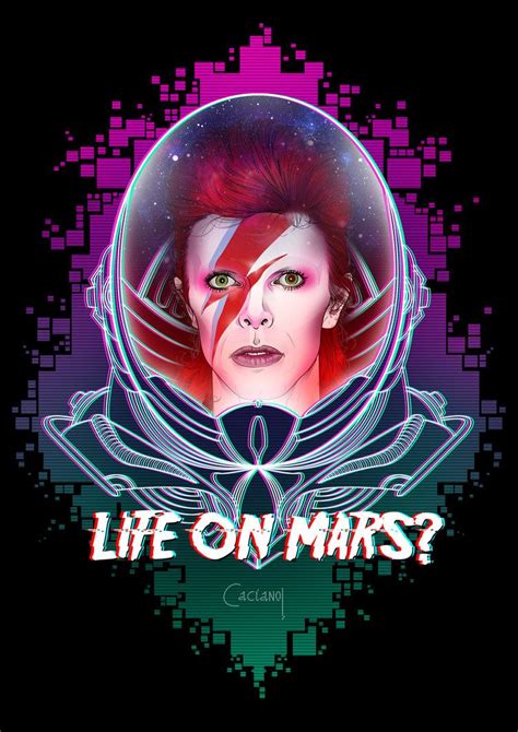 David Bowie: Life on Mars by Caciano-Alison on DeviantArt David Bowie Tribute, David Bowie Art ...