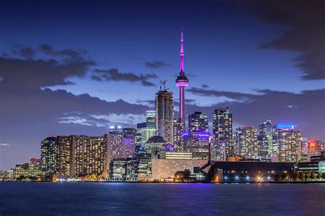 Canada, Ontario, Toronto, Skyline Photograph by Walter Bibikow - Pixels