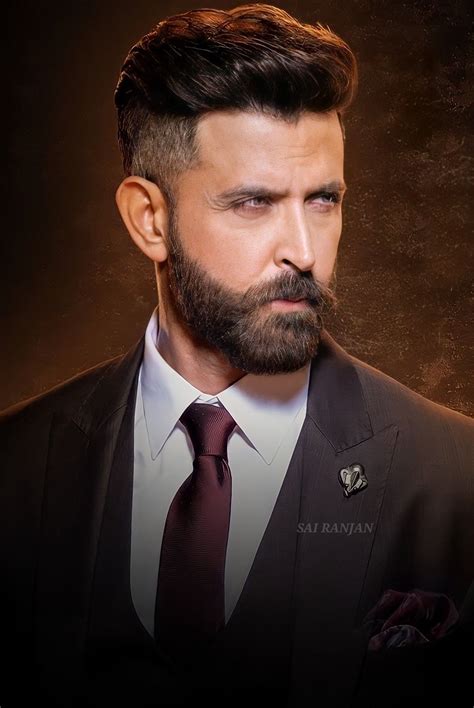 Hrithik Roshan 😍 | Hrithik roshan, Beard styles for men, Hrithik roshan hairstyle