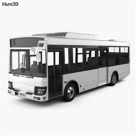 Isuzu Erga Mio L1 bus 2019 3D model - Vehicles on Hum3D